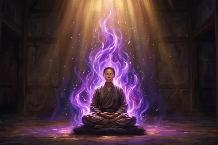 Chama Violeta: o que é, para que serve e como praticar a transmutação espiritual