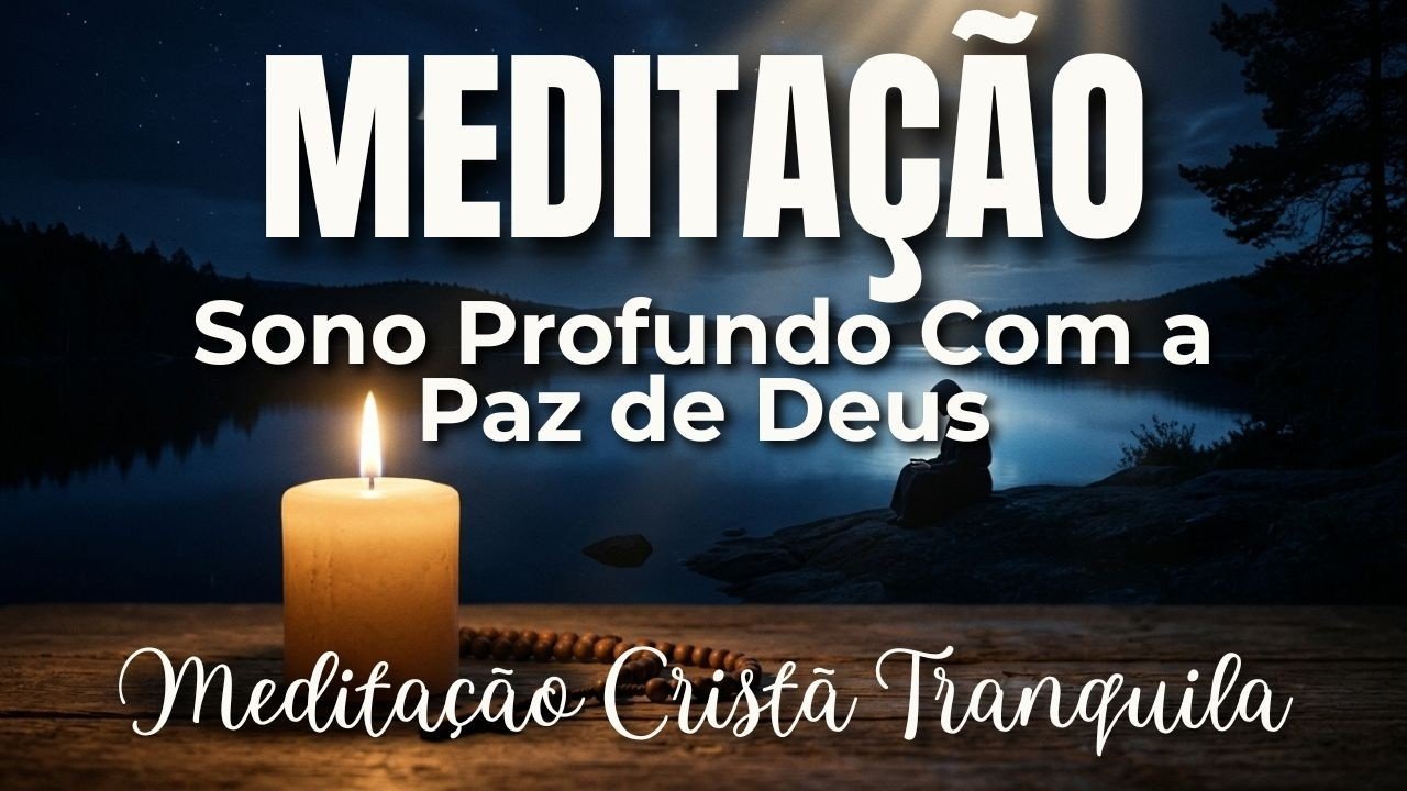 Meditação: Meditação cristã para dormir em paz: renovação total