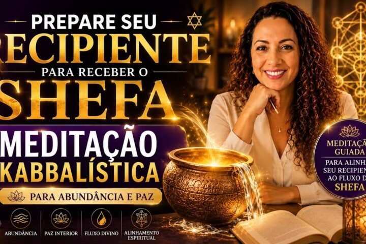 Meditação: Prepare seu recipiente para receber o Shefa